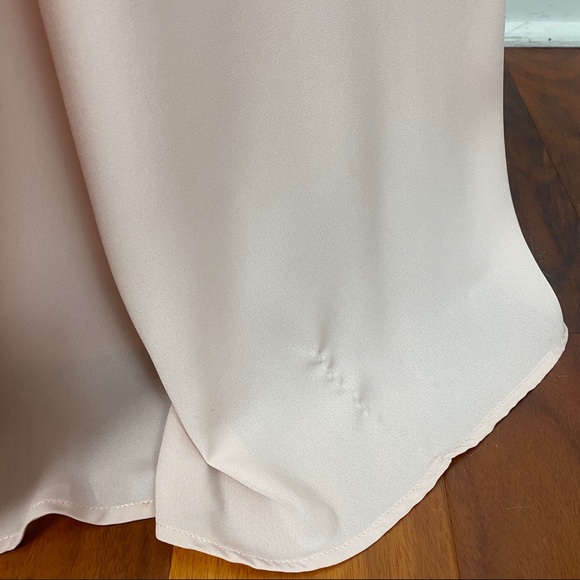 SHOW ME YOUR MUMU PINK V-NECK MAXI DRESS - Picture 10 of 11